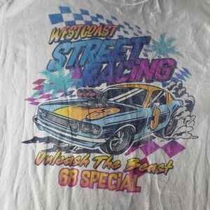 DOM Westcoast Street Racing Unleash The Beast 68 Special T-Shirt XL Retro